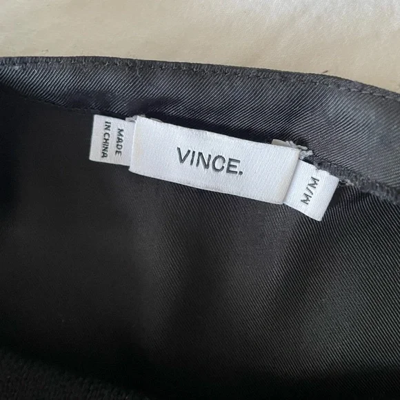 🖤VINCE🖤 Black Wool Mixed Media Dress - Picture 10 of 11